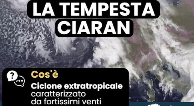 Tempesta Ciaran, il Cnr: «Quest'anno mai visto nulla di simile». Ecco perché la tempesta si rafforza con l'azione del mare