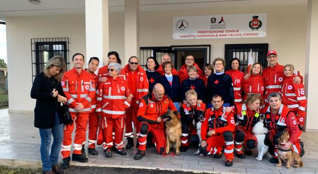 Protezione civile e Croce rossa, inaugurata la sede unitaria a San Felice Circeo
