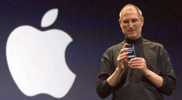 Un'immagine d'archivio di Steve Jobs