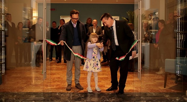 Inaugurazione del nuovo piano dell'Hotel President a Lignano