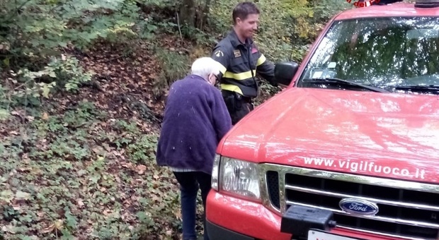 Va a funghi e si perde nei boschi: 87enne ritrovata viva dopo la notte all'addiaccio