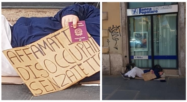 “Prima gli italiani” anche nell'elemosina: chiede la carità in centro a Roma esibendo il passaporto “Prima gli italiani” anche nell'elemosina: chiede la carità in centro a Roma esibendo il passaporto