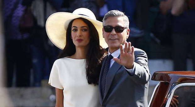 Clooney, nozze super anche nel conto: spesi oltre 13 milioni di dollari