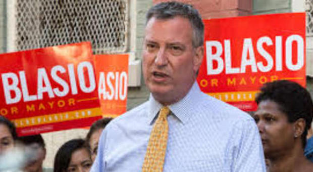 Il favorito nella corsa a sindaco di New York Bille De Blasio invierà un messaggio ai beneventani