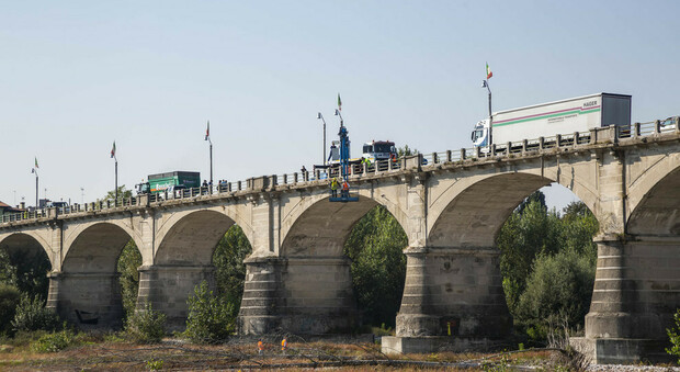 Il ponte di Vidor dove si è consumata la tragedia