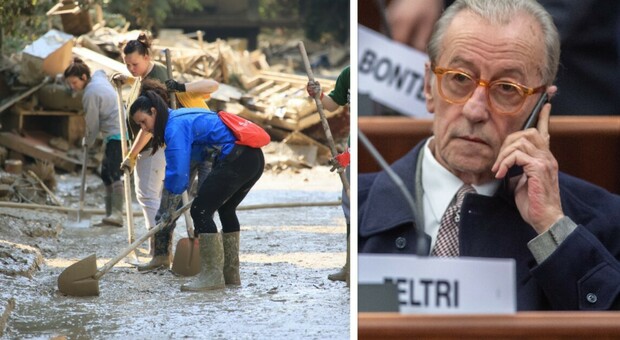 Vittorio Feltri choc sull'alluvione: «Prima piangono perché non piove, poi perché piove e qualcuno annega». Rabbia social
