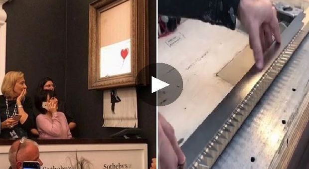 Banksy e l'opera che si autodistrugge: l'artista rompe il silenzio e cita Picasso