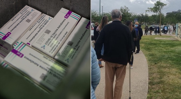 «Vaccini disponibili anche senza prenotazione», migliaia di persone in fila agli hub per colpa di una bufala