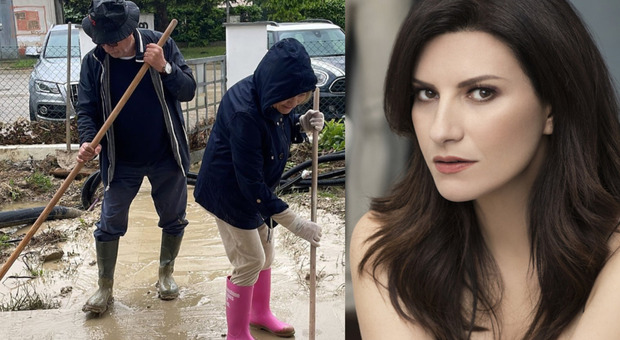 Laura Pausini, i genitori puliscono le strade dal fango: «Grazie per averci insegnato a non arrenderci mai»