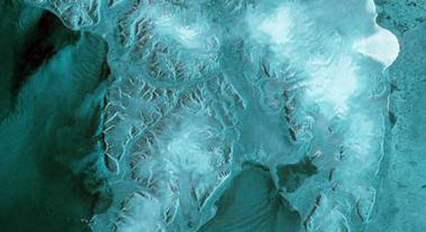 I ghiacci dell'Artico fotografati dal satellite 'sentinella'