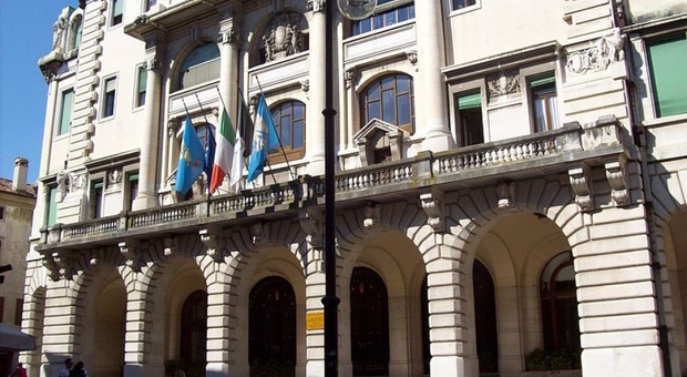Il municipio di Udine