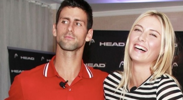 Djokovic show sui social: in campo ubriaco e quella cena intima con la Sharapova