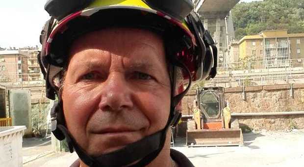 Roberto Brunazzo, pompiere e consigliere comunale: dietro il ponte Morandi
