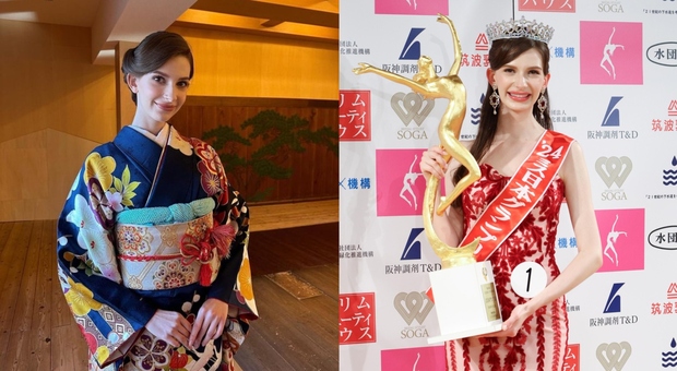 Miss Giappone 2024, la nuova reginetta è nata in Ucraina. Polemica sui social: «Non ha niente di orientale»