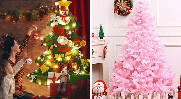 L'albero di Natale? Bianco, in feltro o in lattina: tutte le tendenze più originali per le feste