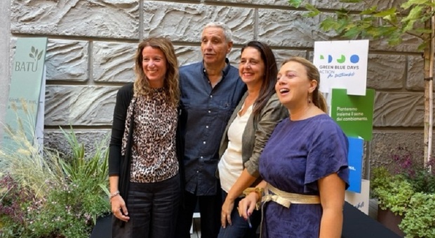 Maurizio De Giovanni, Sonia Cocozza, Rosy Fusillo ed Elisabetta Masucci