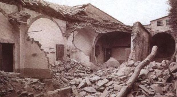 Terremoto in Toscana, nella stessa zona una forte scossa nel 1895