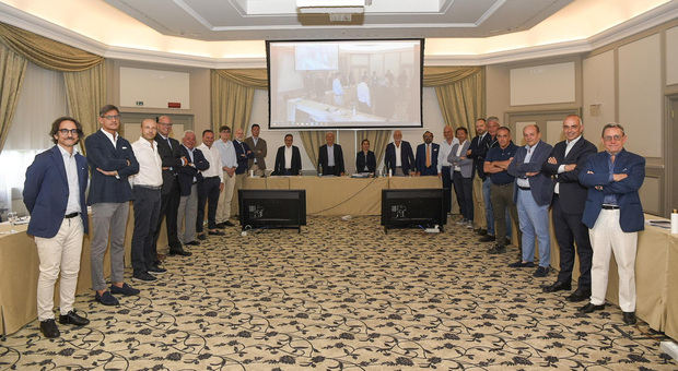 I partecipanti al Satec 2021, convegno annuale di Confindustria Nautica svoltosi quest’anno a Sanremo