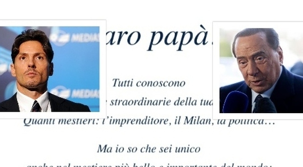 Pier Silvio e la dedica a Silvio Berlusconi per la Festa del Papà: «Tutti ti conoscono, ma io so che sei unico»