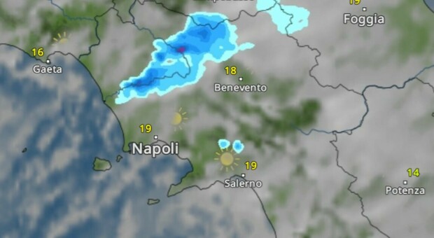 Maltempo, allerta gialla in Campania: «Raffiche di vento e criticità idrogeologiche». L'avviso della Protezione Civile