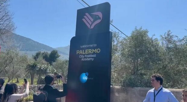 Il Palermo inaugura il nuovo centro sportivo targato City Football Group: presente anche il presidente Gravina