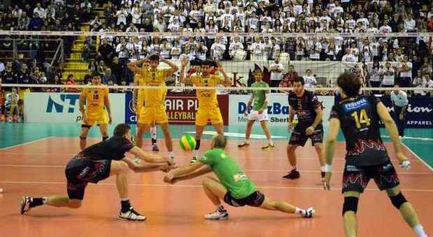 Volley, colpo Sir in Champions Belchatow giù 3-2