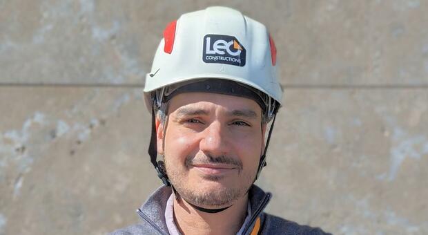 Leonardo Lanciano, consulente esperto di sicurezza a supporto del responsabile del Servizio prevenzione e protezione della Leo Costruzioni Spa
