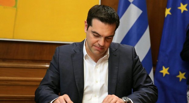 Il premier greco, Alexis Tsipras