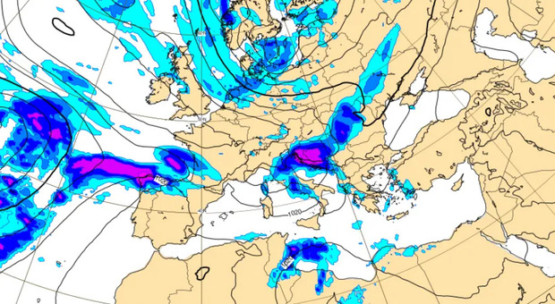  in arrivo la prima perturbazione dell'anno. Ecco dove e quando