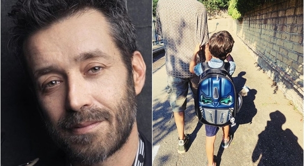 Daniele Silvestri, il post per il figlio nel primo giorno di scuola: «Sorridi tanto, con e senza mascherina...»