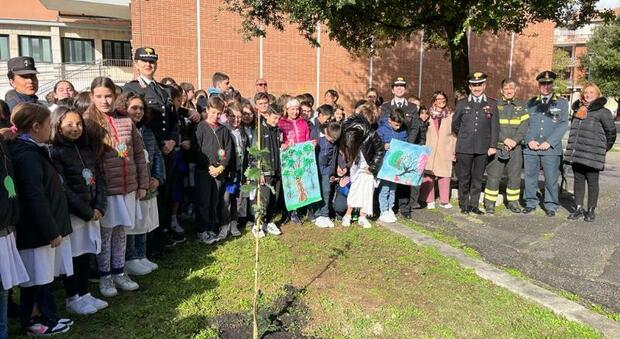 Anche la provincia di Rieti celebra la festa dell’albero insieme ai carabinieri forestale