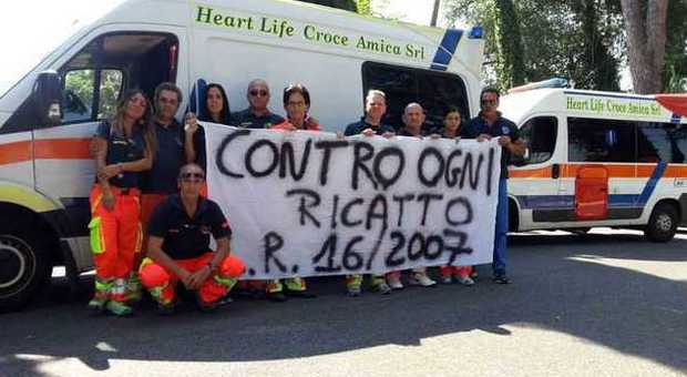Rieti, i 22 dipendenti di Croce Amica preparano corteo di protesta e sit in sotto la Prefettura