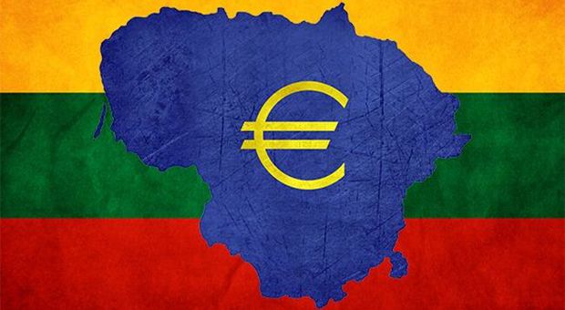 E' ufficiale: la Lituania adotterà l'euro dal prossimo anno