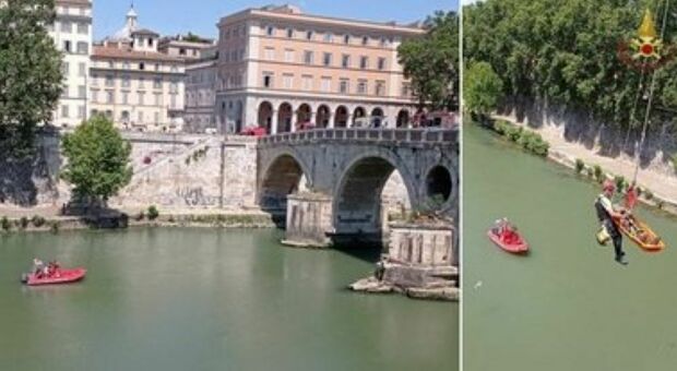 Roma choc, ragazzo precipita dal Ponte Sisto: salvato dai vigili del fuoco, è gravissimo