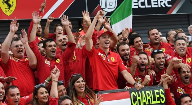 Leclerc: «Un sogno, vincere a Monza è come vincere dieci Gp»