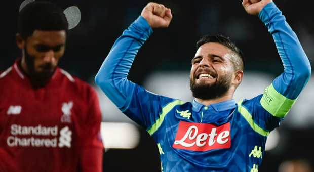 Insigne gioca Napoli-Liverpool: «Farò il tifo per loro alla tv»