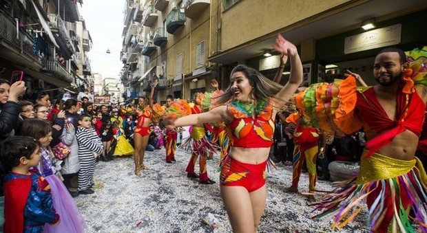 Il Carnevale di Forcella (foto Sergio Siano)