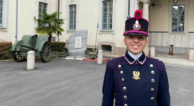 Sofia Berto è entrata alla scuola militare Teulié