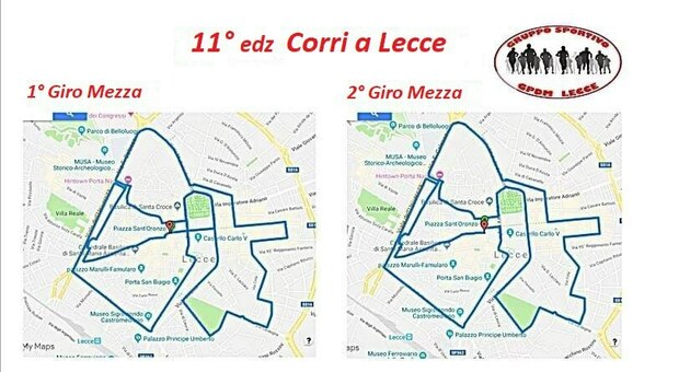 Mezza maratona “Corri a Lecce”: l'elenco delle strade chiuse, dei divieti e le modifiche al trasporto