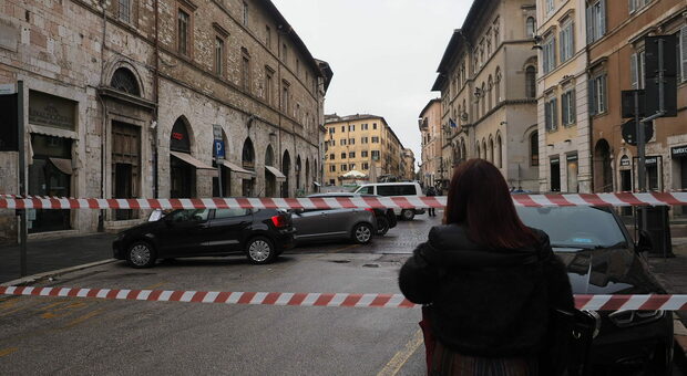 Il centro chiuso per l'allarme bomba a Perugia