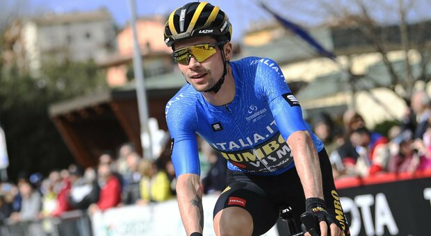 Roglic fa tris a Osimo e ipoteca la vittoria finale alla Tirreno Adriatico