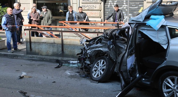 Milano, incidente in viale Monza (Fotogramma)
