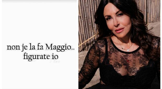 Sabrina Ferilli, «Non je la fa lui... figurate io»: la battuta sul maggio piovoso diverte i fan