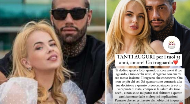 Francesco Chiofalo compie 35 anni, gli auguri amari della fidanzata Drussilla Gucci: «Dopo l'operazione agli occhi non so più chi sei»