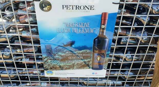 Elixir Falernum, il primo liquore al mondo in affinamento subacqueo
