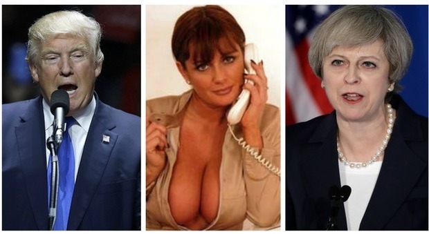 Trump e la gaffe su Theresa May: il premier britannico diventa star del porno