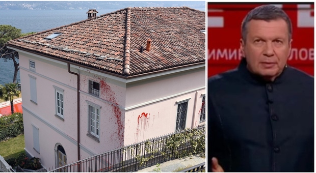 Vladimir Solovyev, sostenitore di Putin: incendiata all'alba la villa del presentatore russo sul lago di Como