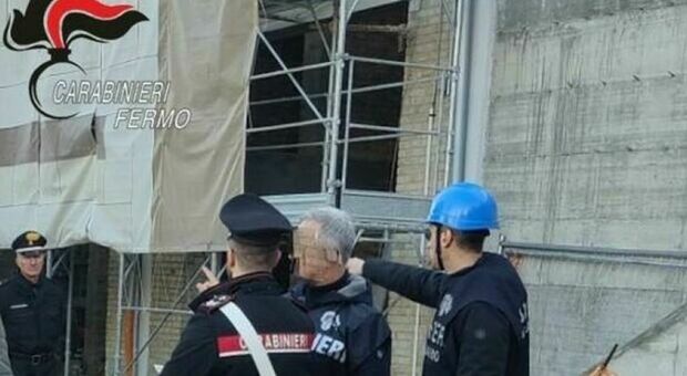 Blitz nei cantieri della provincia di Fermo: scatta una multa da 40mila euro