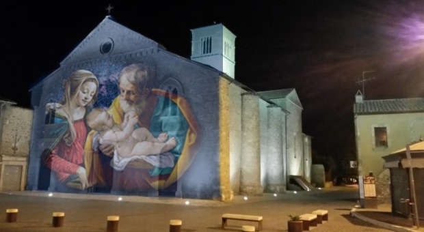 Natale di Terni, aggiudicato il bando. Video mapping sulla chiesa di San Francesco fino alla Prua del Nera.