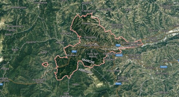 Terremoto oggi Ascoli Piceno alle 8, scossa 3.0 avvertita in gran parte delle Marche